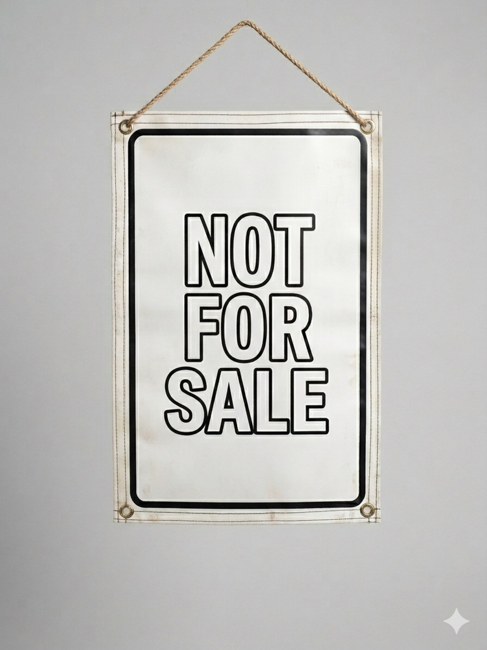 NOT FOR SALE